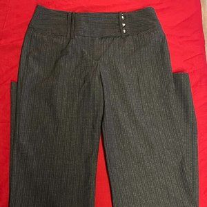 BCK Junior Black Boot Cut Trouser Slack Pants NWOT Size 1